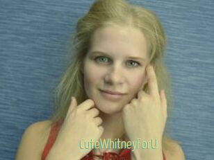 CuteWhitneyForU