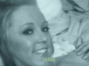 Licked