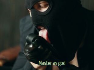 Master_as_god