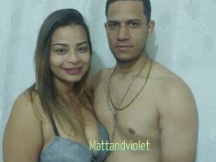 Mattandviolet